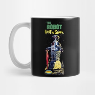 Vintage Aurora Model Kit Box Art - Robot from Lost in Space Mug